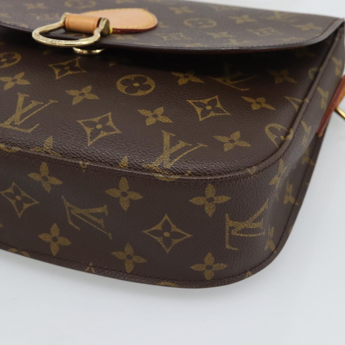 LOUIS VUITTON Monogram Saint Cloud GM Shoulder Bag M51242 LV Auth 191129V