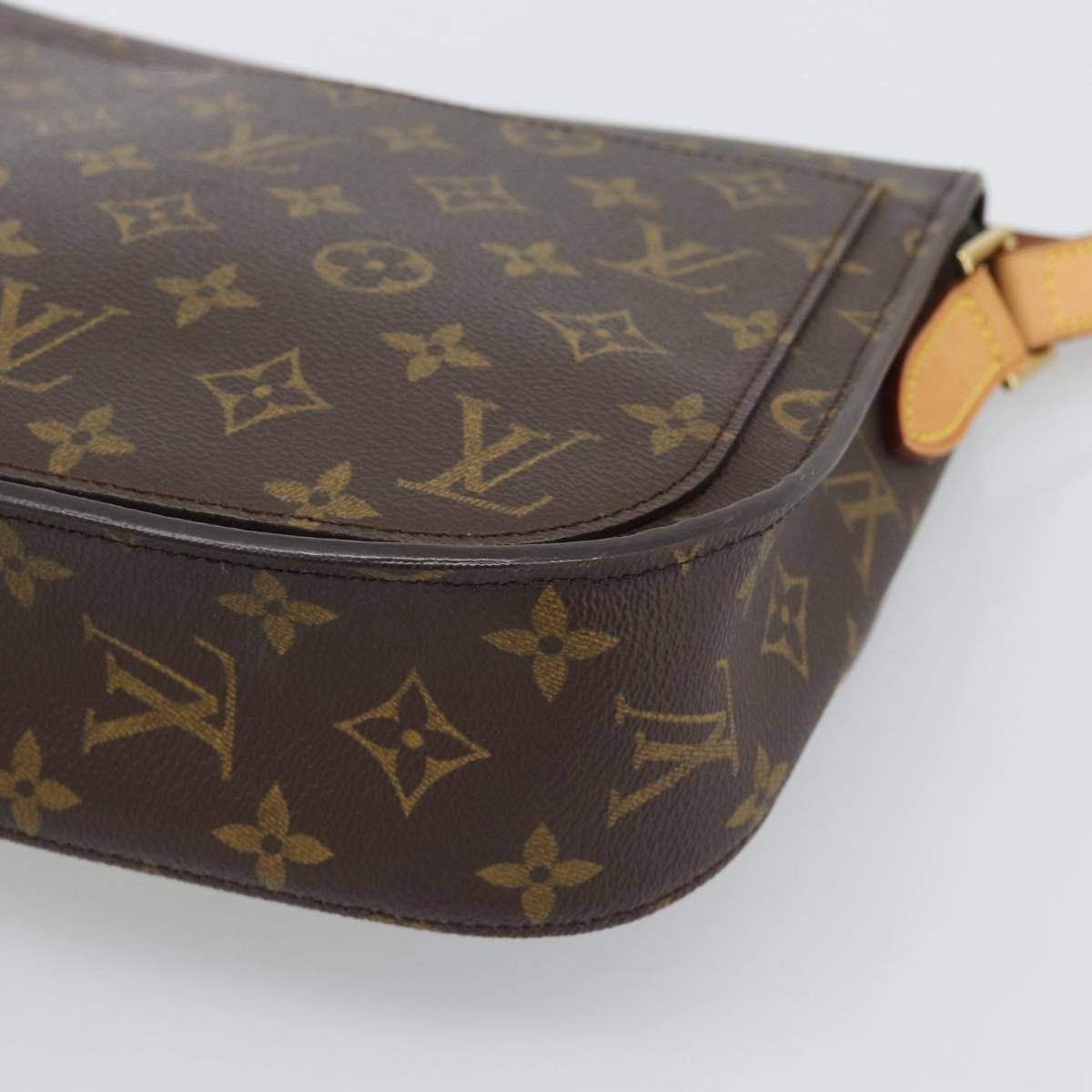 LOUIS VUITTON Monogram Saint Cloud GM Shoulder Bag M51242 LV Auth 191129V