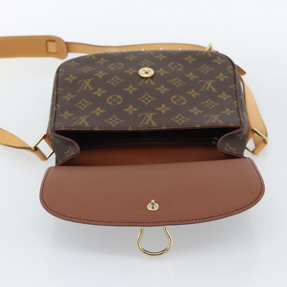 LOUIS VUITTON Monogram Saint Cloud GM Shoulder Bag M51242 LV Auth 191129V