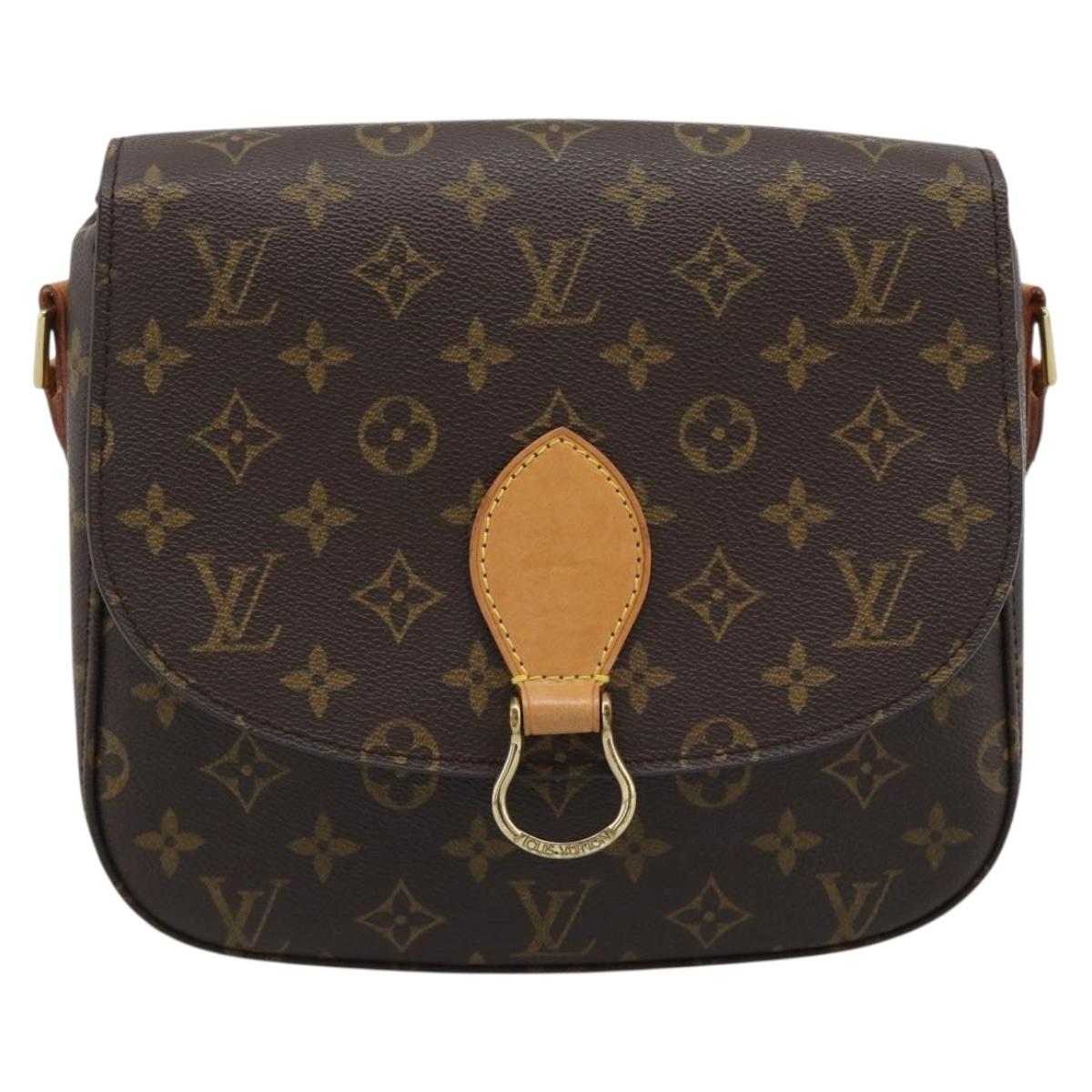 LOUIS VUITTON Monogram Saint Cloud GM Shoulder Bag M51242 LV Auth 191129V