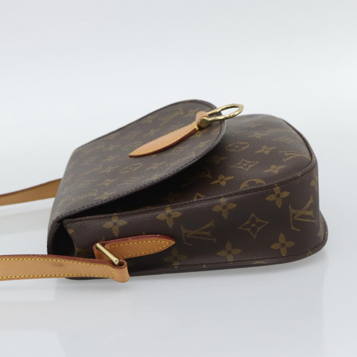 LOUIS VUITTON Monogram Saint Cloud GM Shoulder Bag M51242 LV Auth 191129V