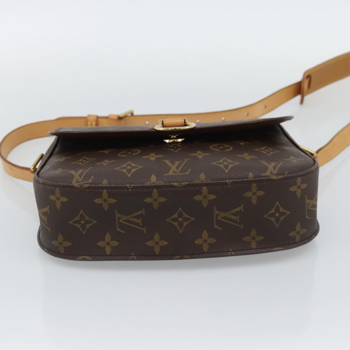 LOUIS VUITTON Monogram Saint Cloud GM Shoulder Bag M51242 LV Auth 191129V