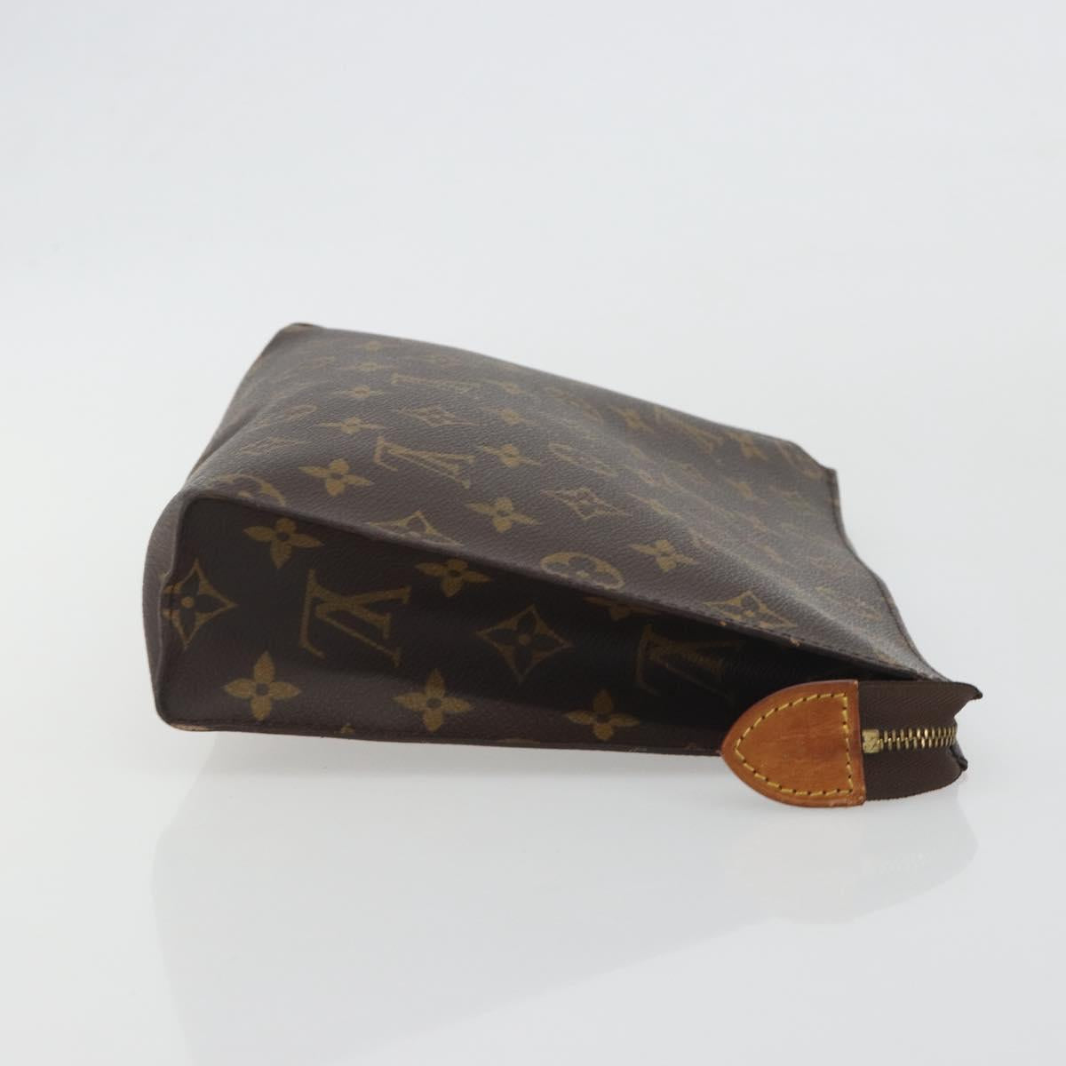 LOUIS VUITTON Monogram Poche Toilette 26 Pouch M47542 LV Auth 191134