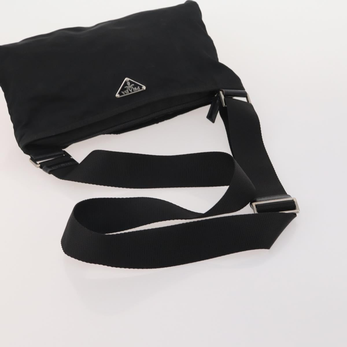 PRADA Shoulder Bag Nylon 4 Set Red Black Auth 191150