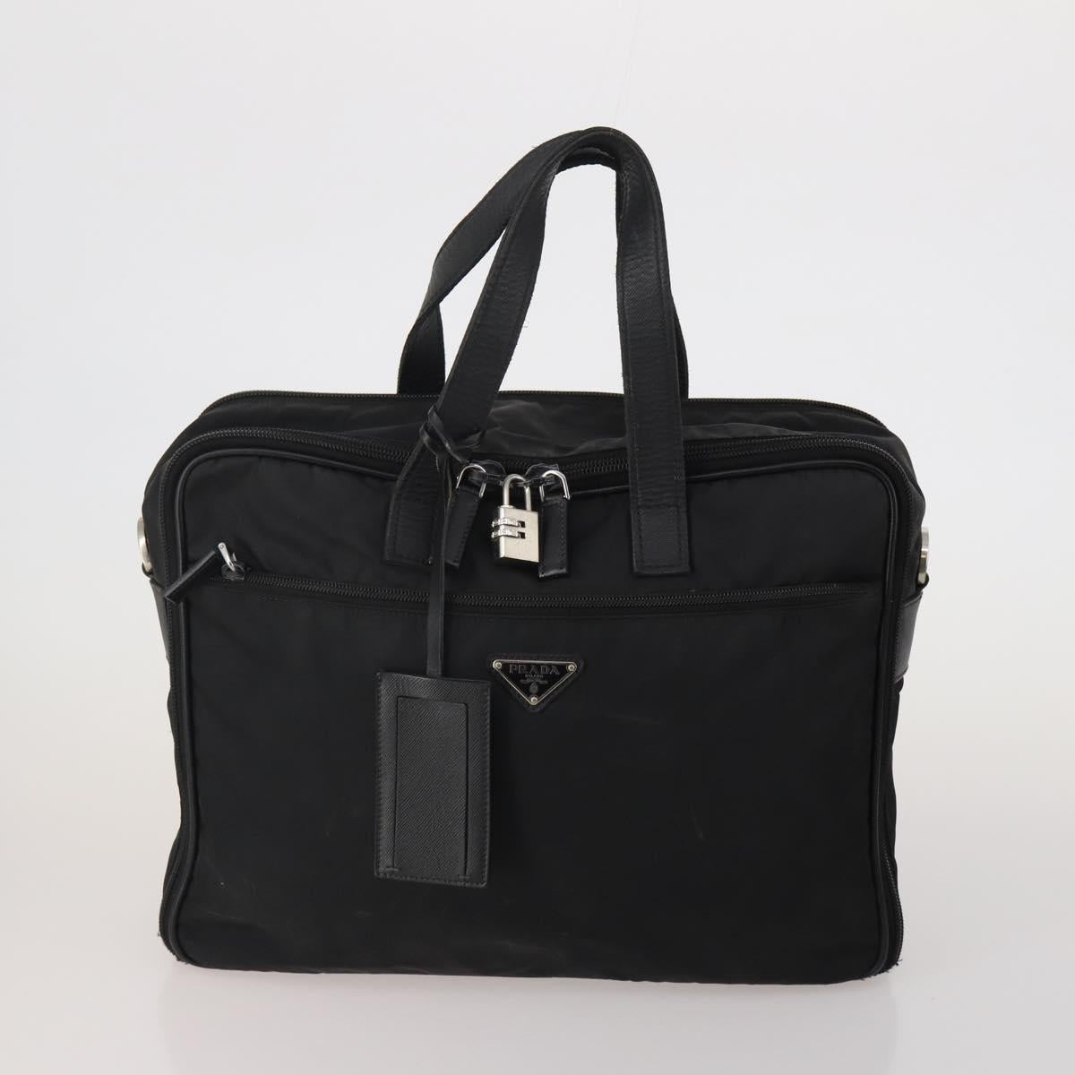 PRADA Shoulder Bag Nylon 4 Set Red Black Auth 191150