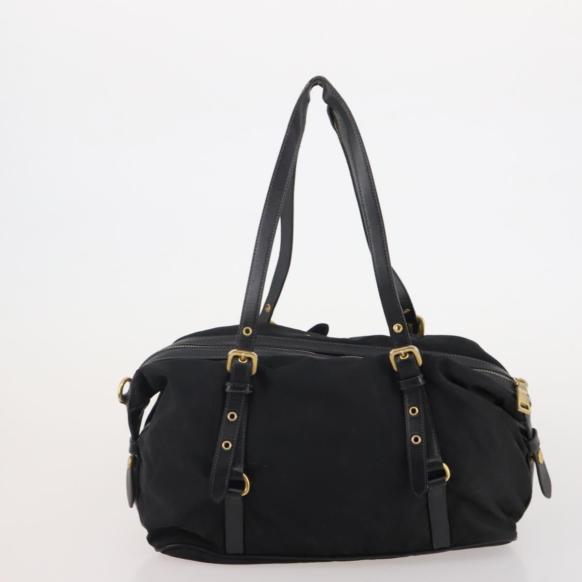 PRADA Shoulder Bag Nylon 4 Set Red Black Auth 191150
