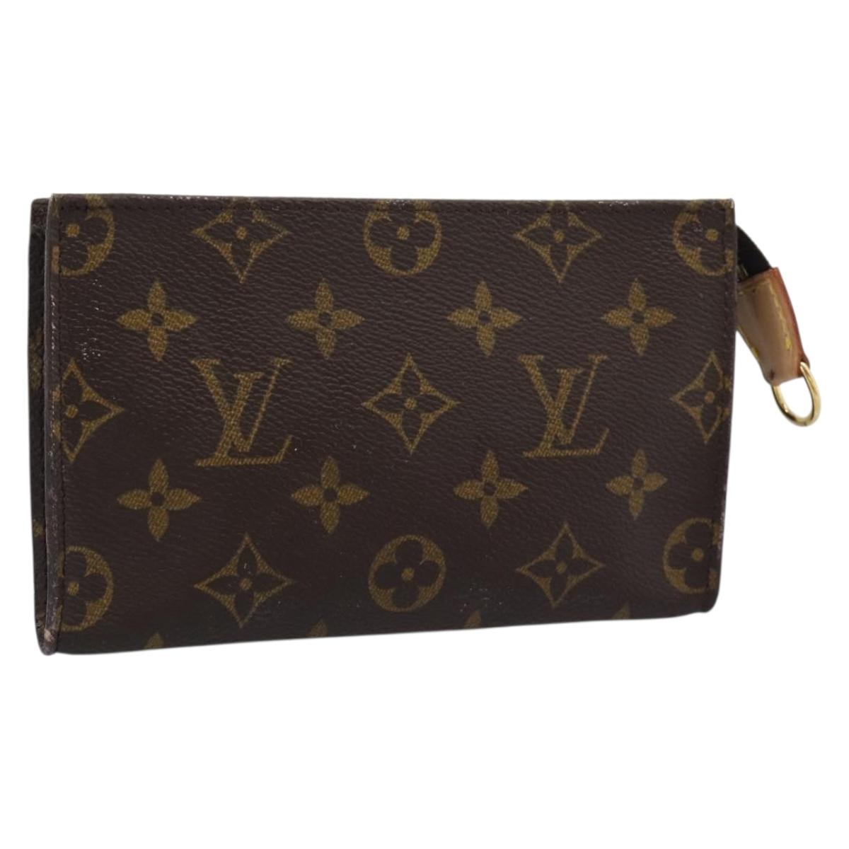 LOUIS VUITTON Monogram Bucket PM Accessory Pouch LV Auth 191154