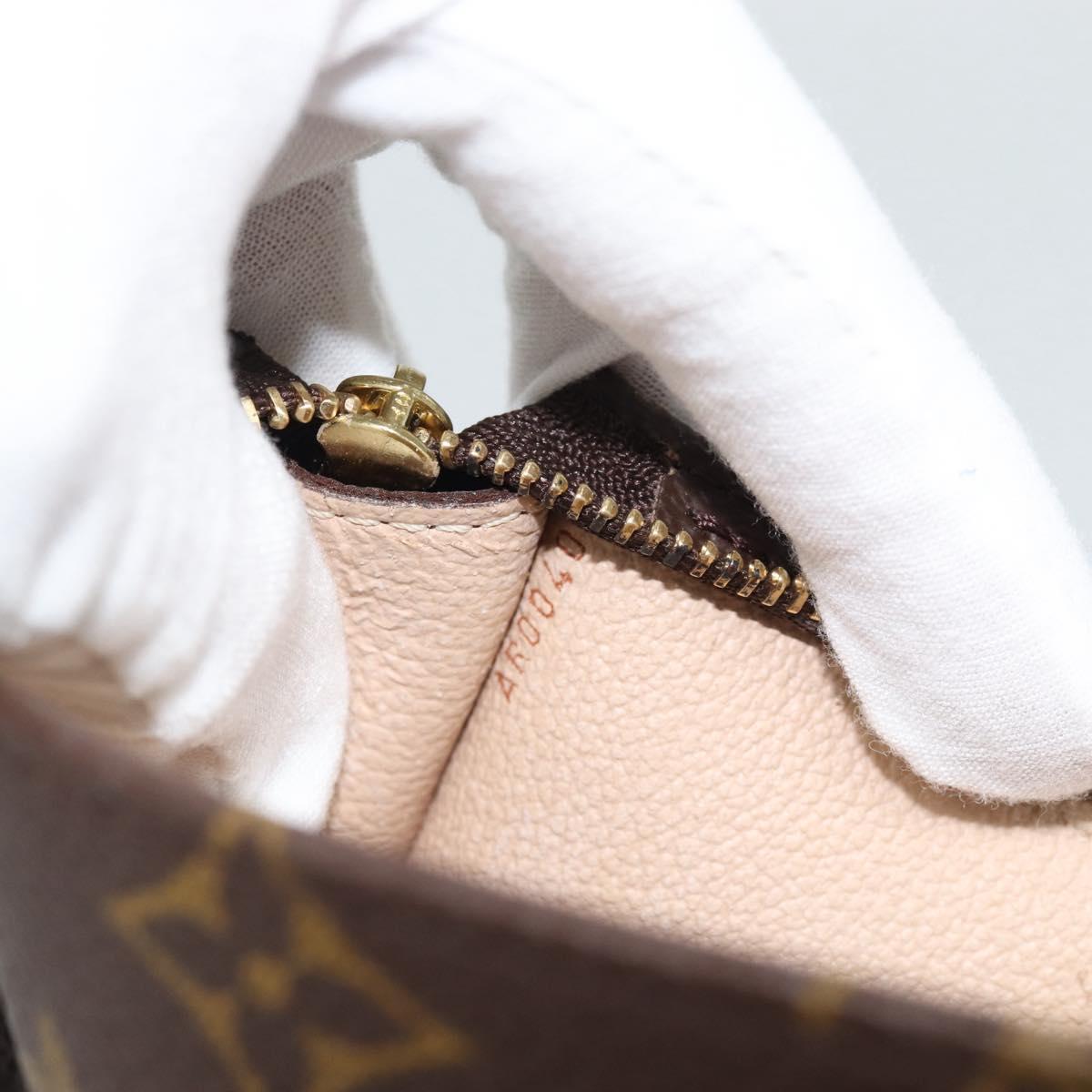 LOUIS VUITTON Monogram Bucket PM Accessory Pouch LV Auth 191154
