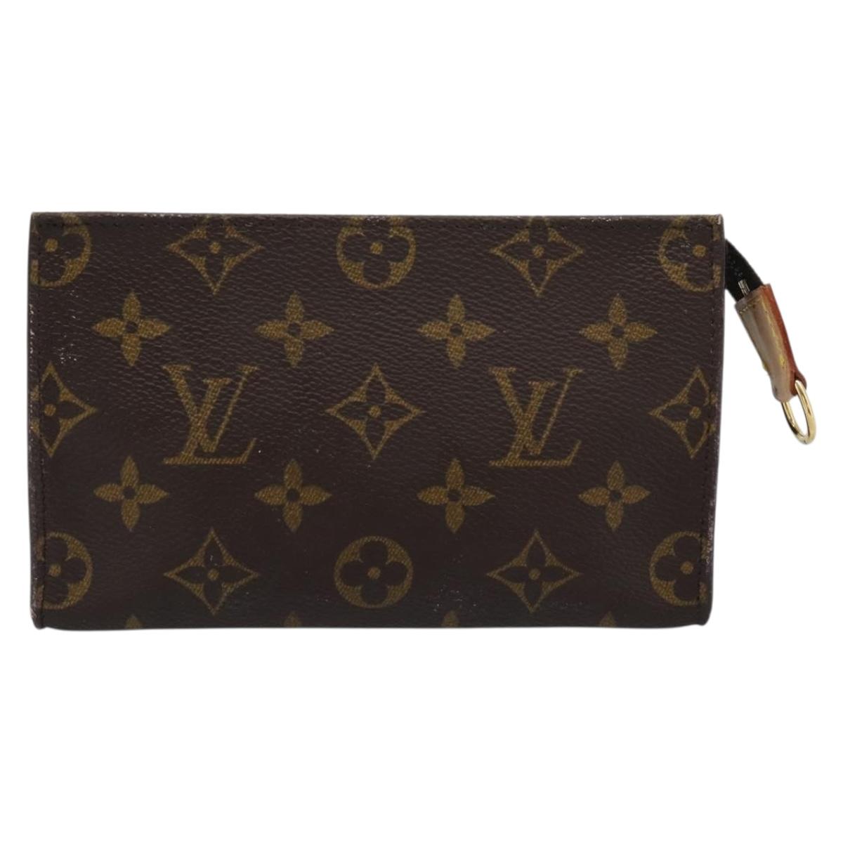 LOUIS VUITTON Monogram Bucket PM Accessory Pouch LV Auth 191154