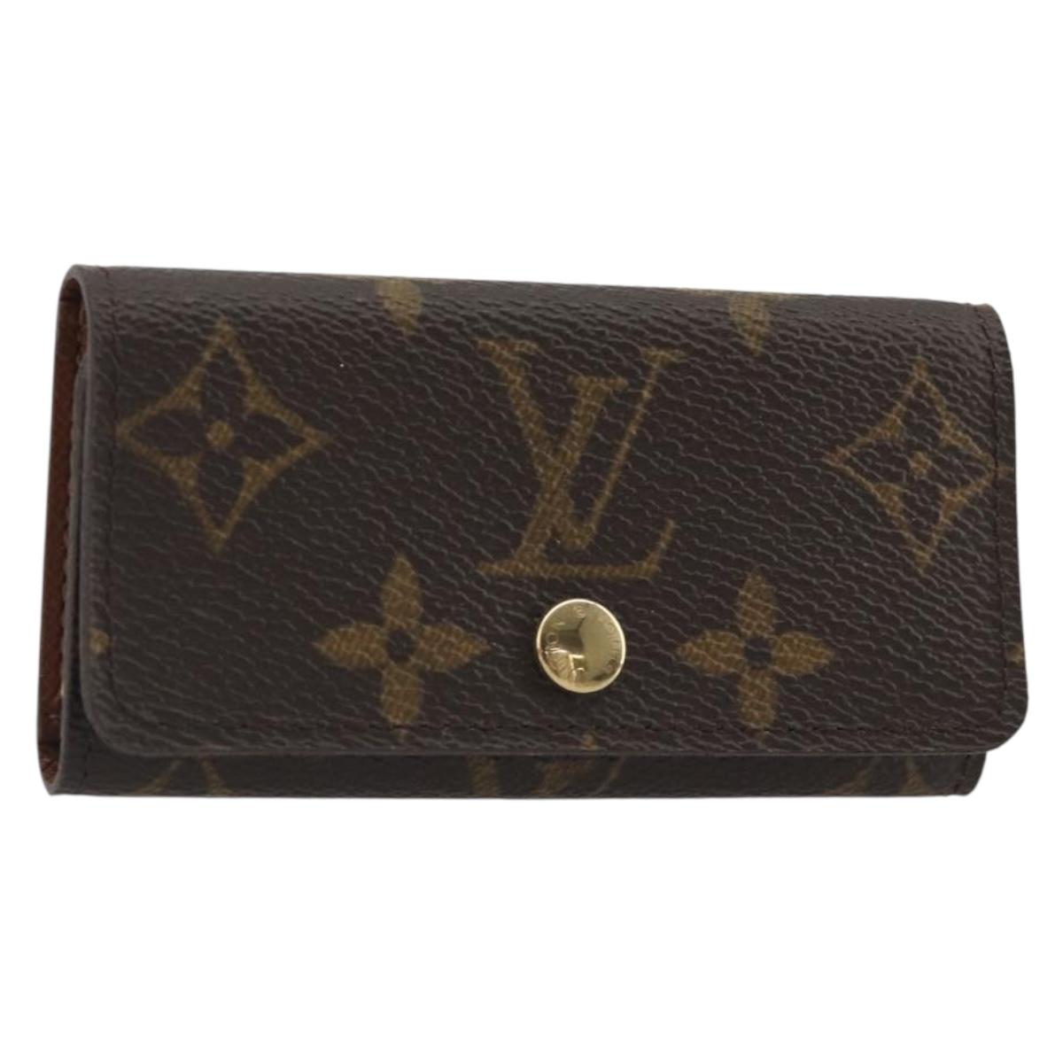 LOUIS VUITTON Monogram Multicles 4 Key Case Monogram M62631 LV Auth 191155A