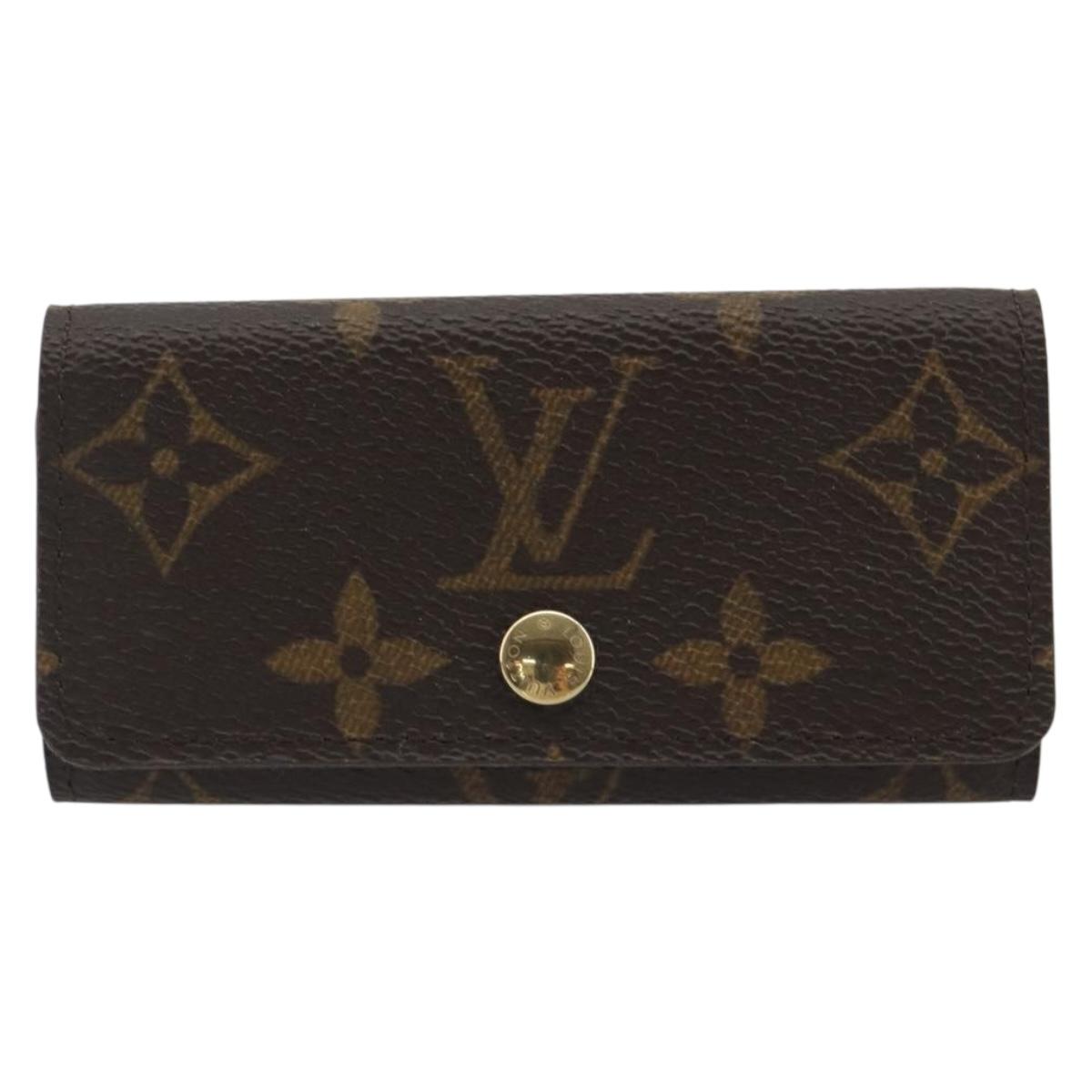 LOUIS VUITTON Monogram Multicles 4 Key Case Monogram M62631 LV Auth 191155A