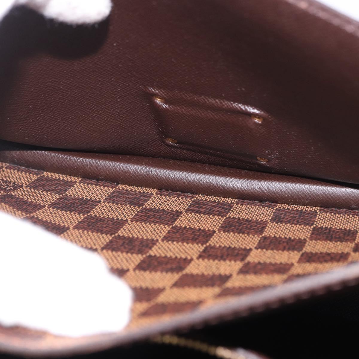 LOUIS VUITTON Damier Ebene Monceau 28 Hand Bag SPO 2way N48088 LV Auth 191252A