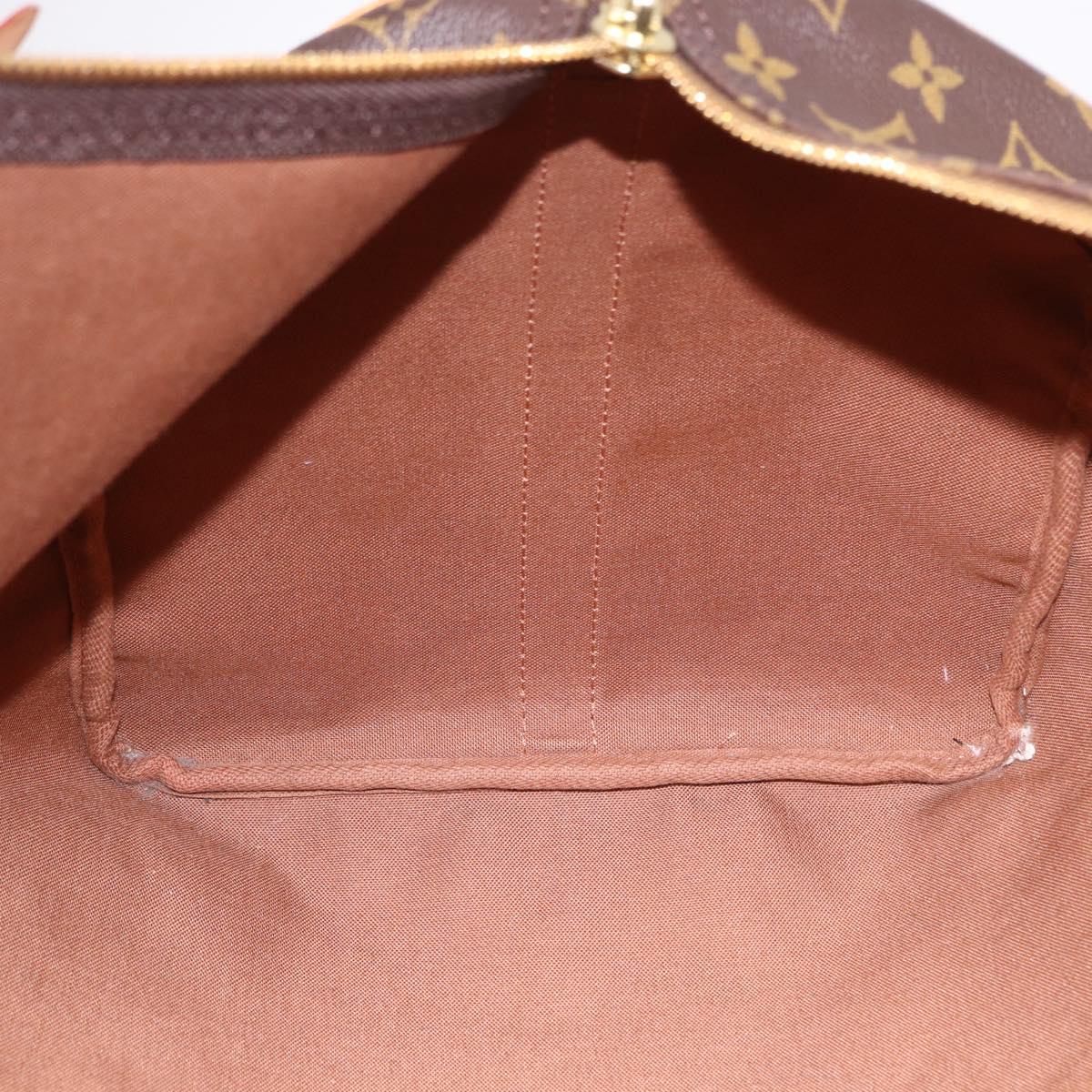 LOUIS VUITTON Monogram Keepall Bandouliere 55 Boston Bag M41414 LV Auth 191259A