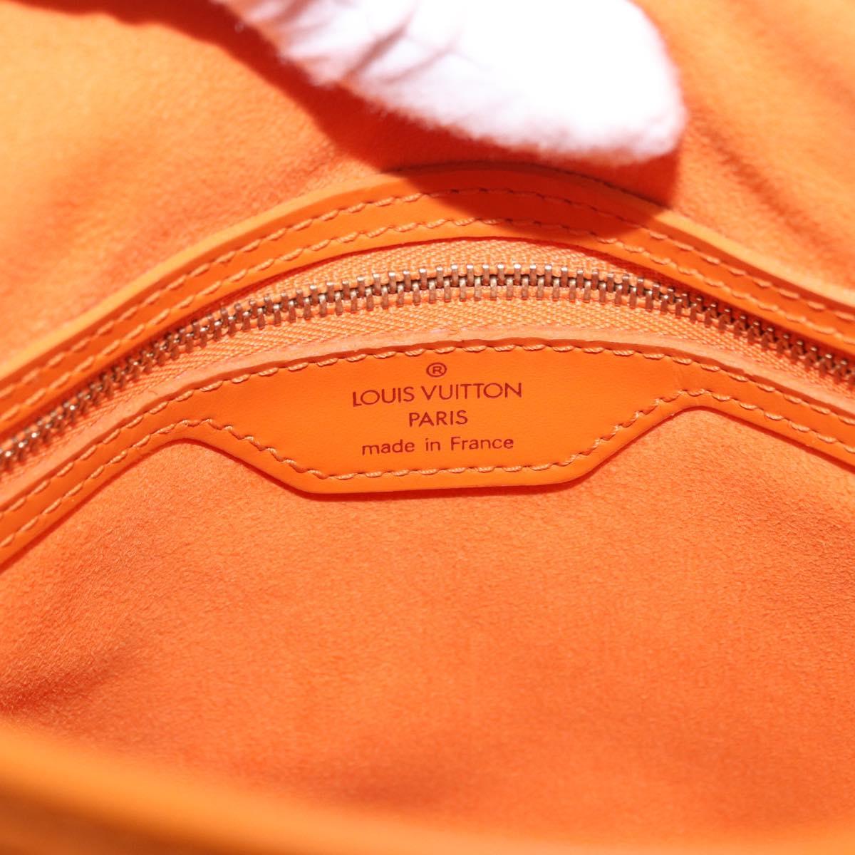 LOUIS VUITTON Epi Bucket PM Shoulder Bag Orange Mandarin M5899H LV Auth 191260V