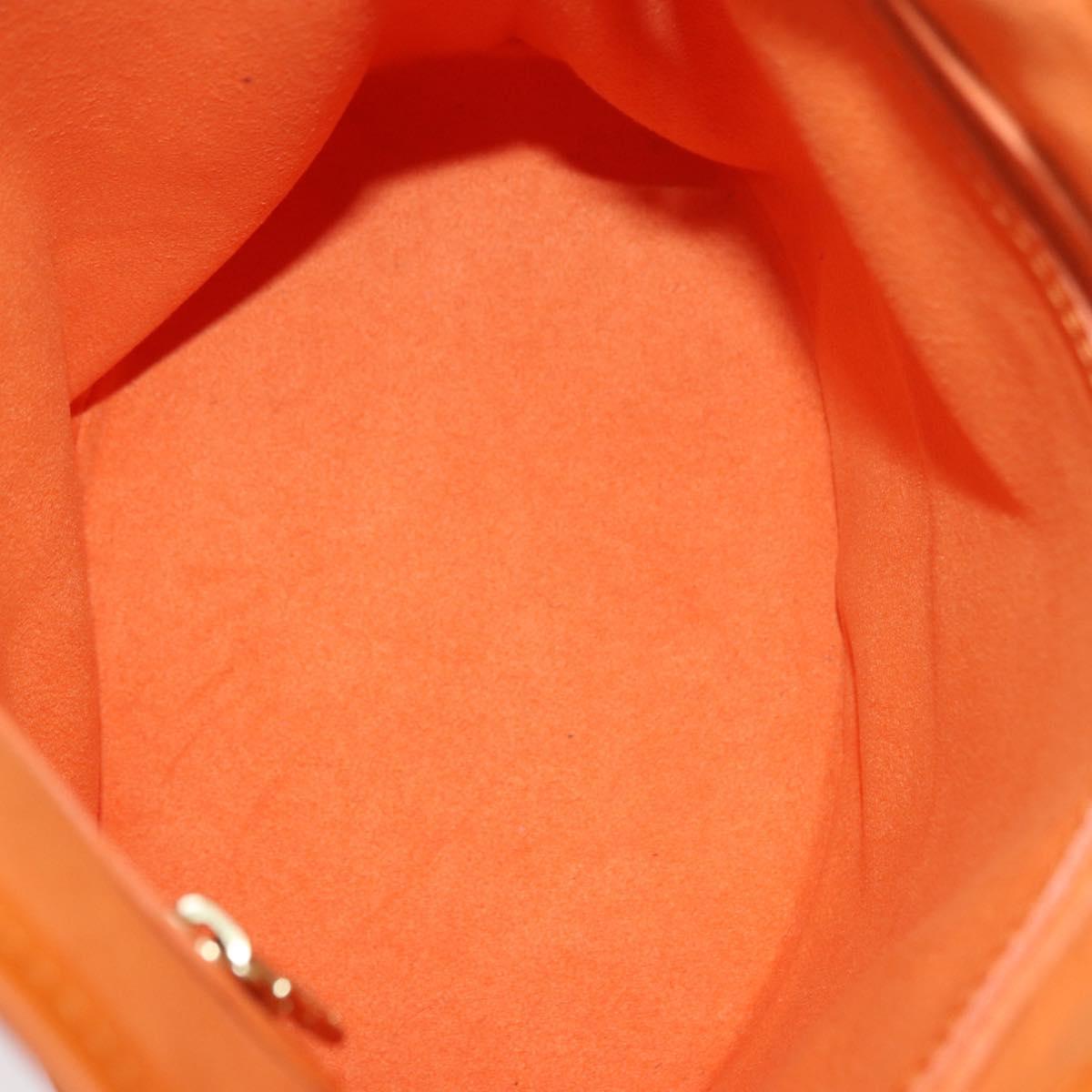 LOUIS VUITTON Epi Bucket PM Shoulder Bag Orange Mandarin M5899H LV Auth 191260V