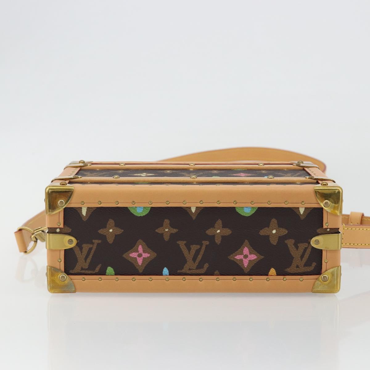 LOUIS VUITTON Monogram Handle Trunk Shoulder Bag 2way LV Auth 191264SM