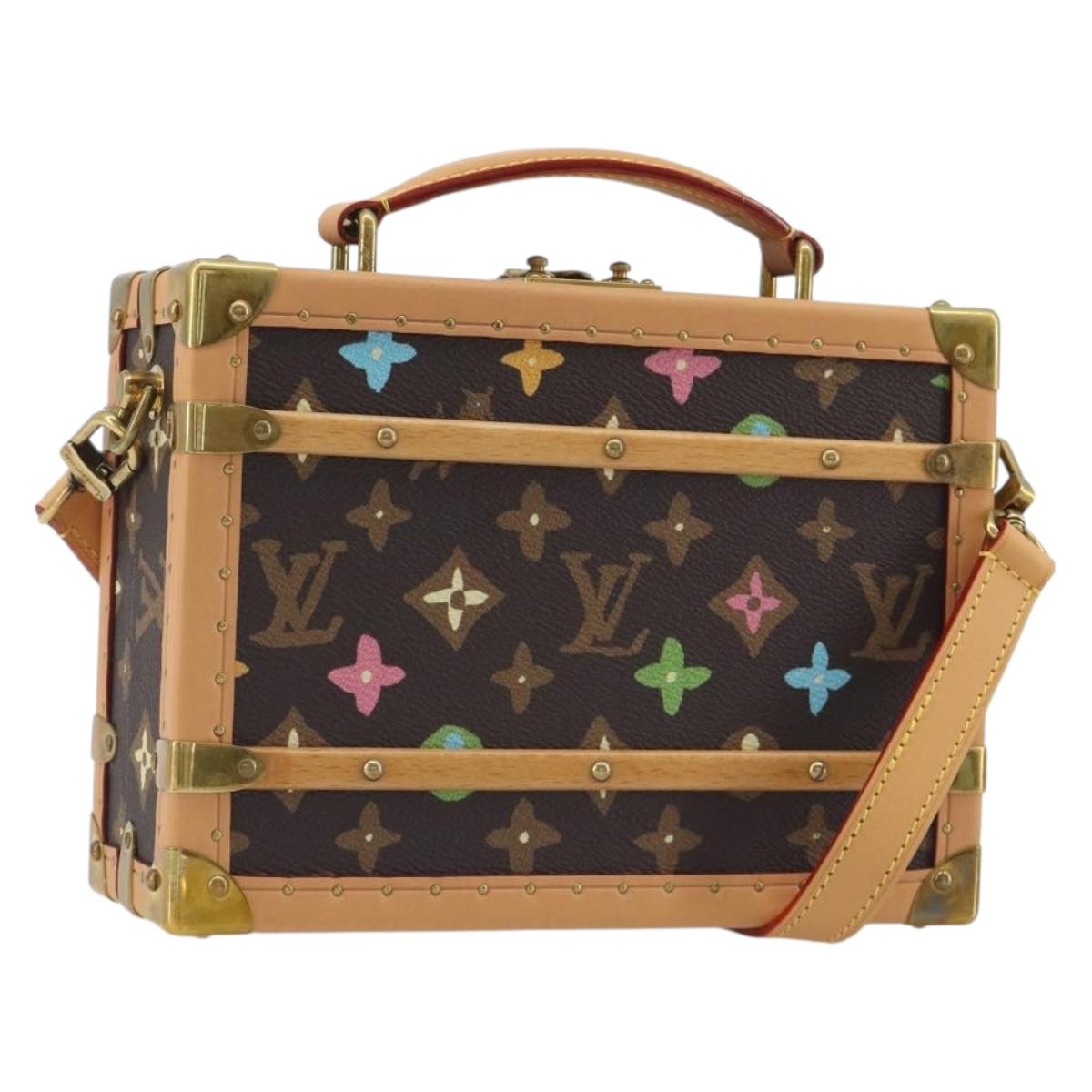 LOUIS VUITTON Monogram Handle Trunk Shoulder Bag 2way LV Auth 191264SM