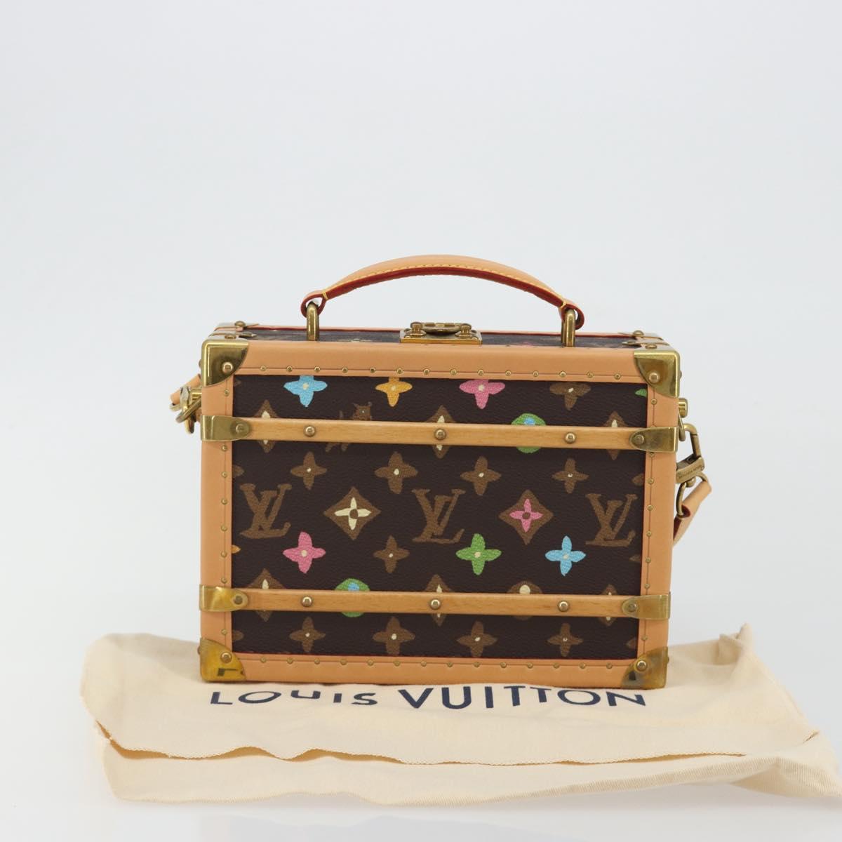 LOUIS VUITTON Monogram Handle Trunk Shoulder Bag 2way LV Auth 191264SM