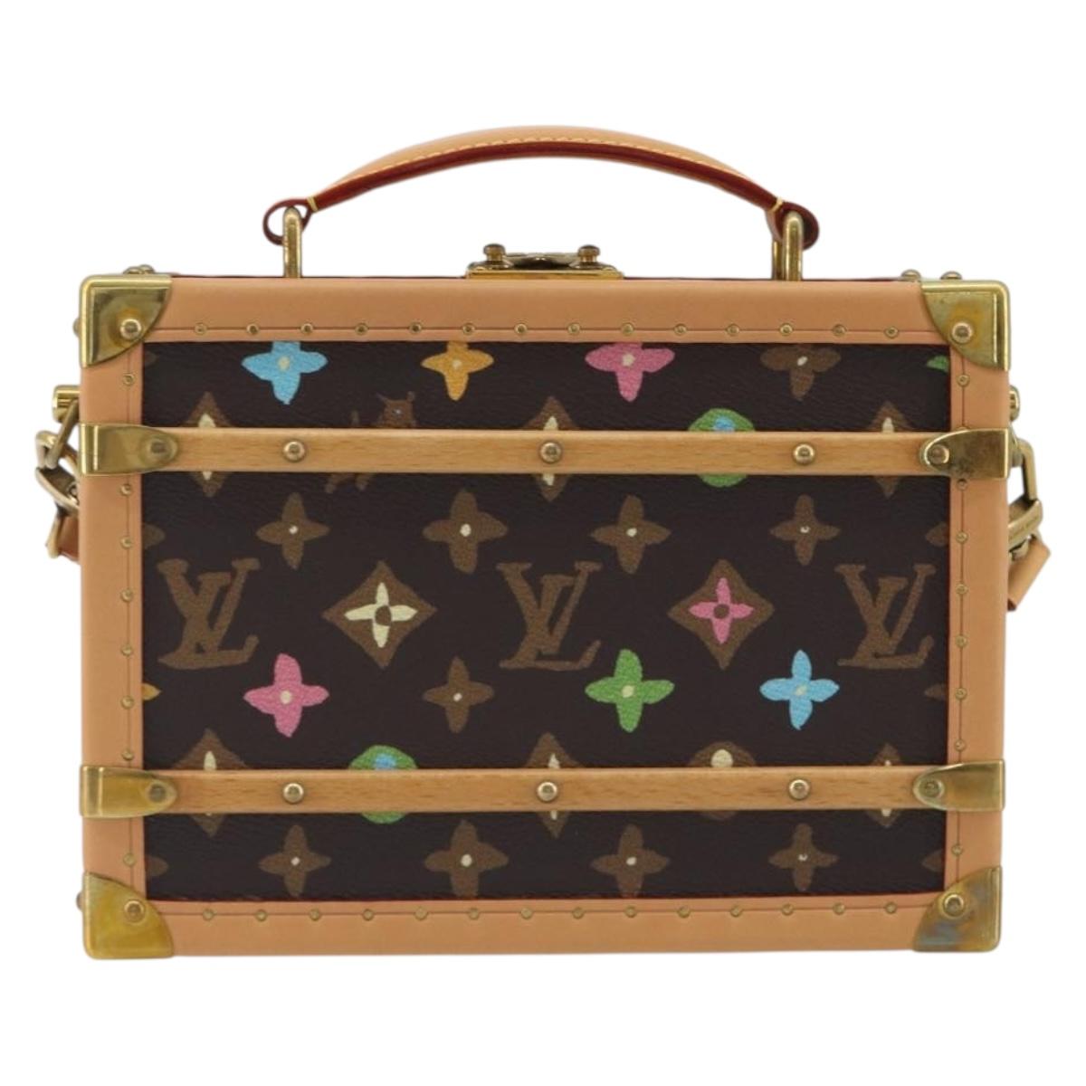 LOUIS VUITTON Monogram Handle Trunk Shoulder Bag 2way LV Auth 191264SM