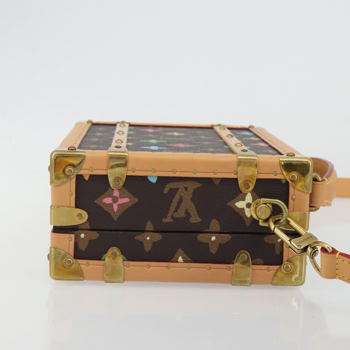 LOUIS VUITTON Monogram Handle Trunk Shoulder Bag 2way LV Auth 191264SM
