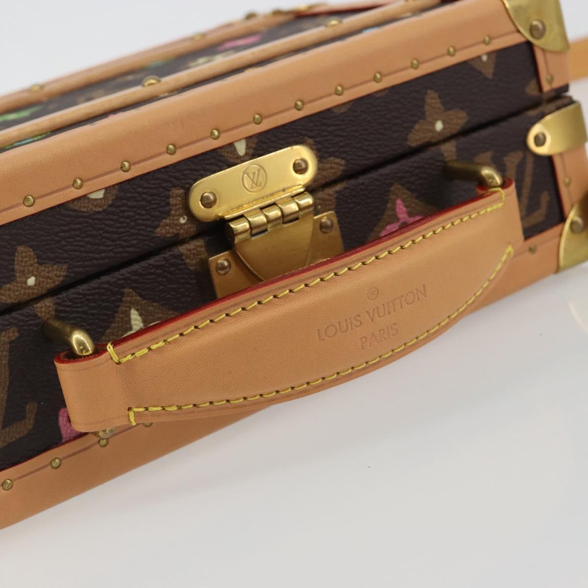 LOUIS VUITTON Monogram Handle Trunk Shoulder Bag 2way LV Auth 191264SM