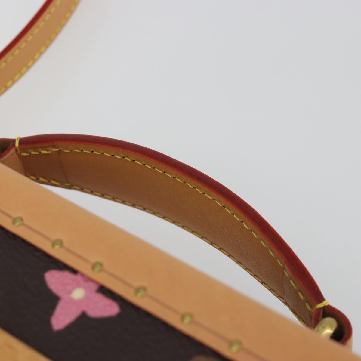 LOUIS VUITTON Monogram Handle Trunk Shoulder Bag 2way LV Auth 191264SM