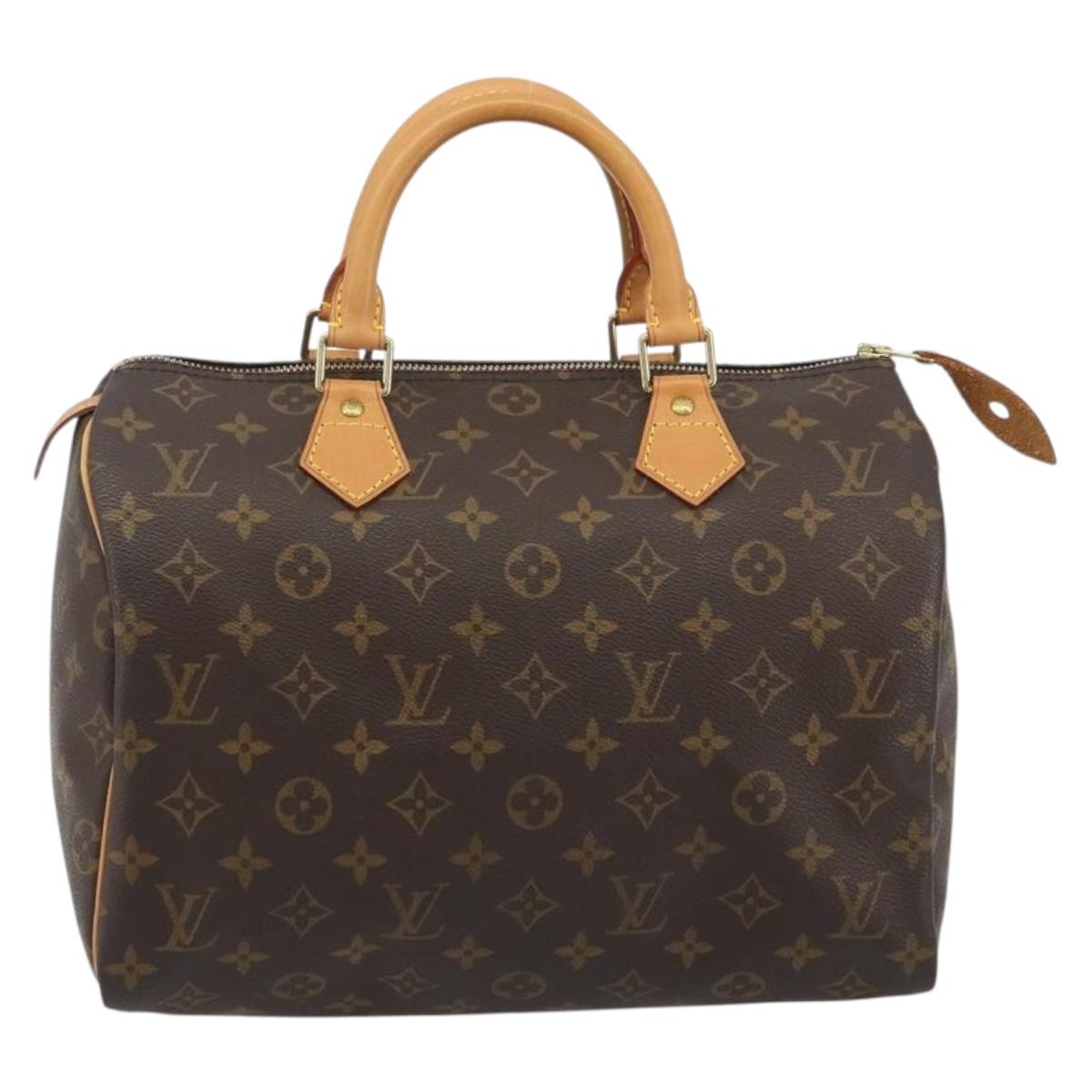 LOUIS VUITTON Monogram Speedy 30 Hand Bag M41526 LV Auth 191275SAV