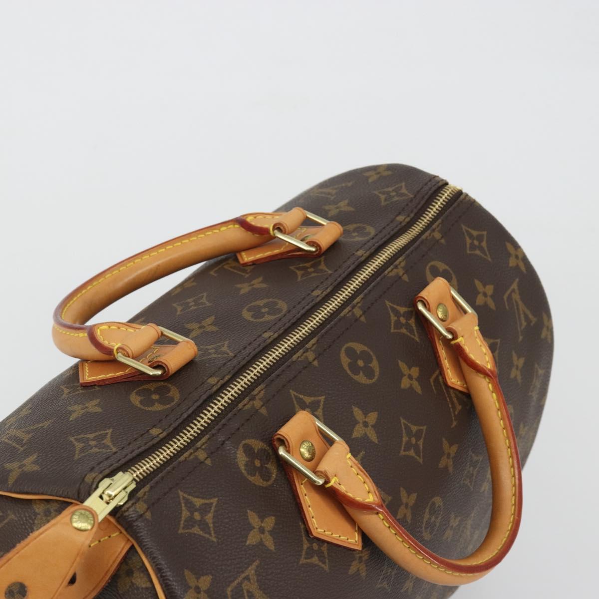 LOUIS VUITTON Monogram Speedy 30 Hand Bag M41526 LV Auth 191275SAV
