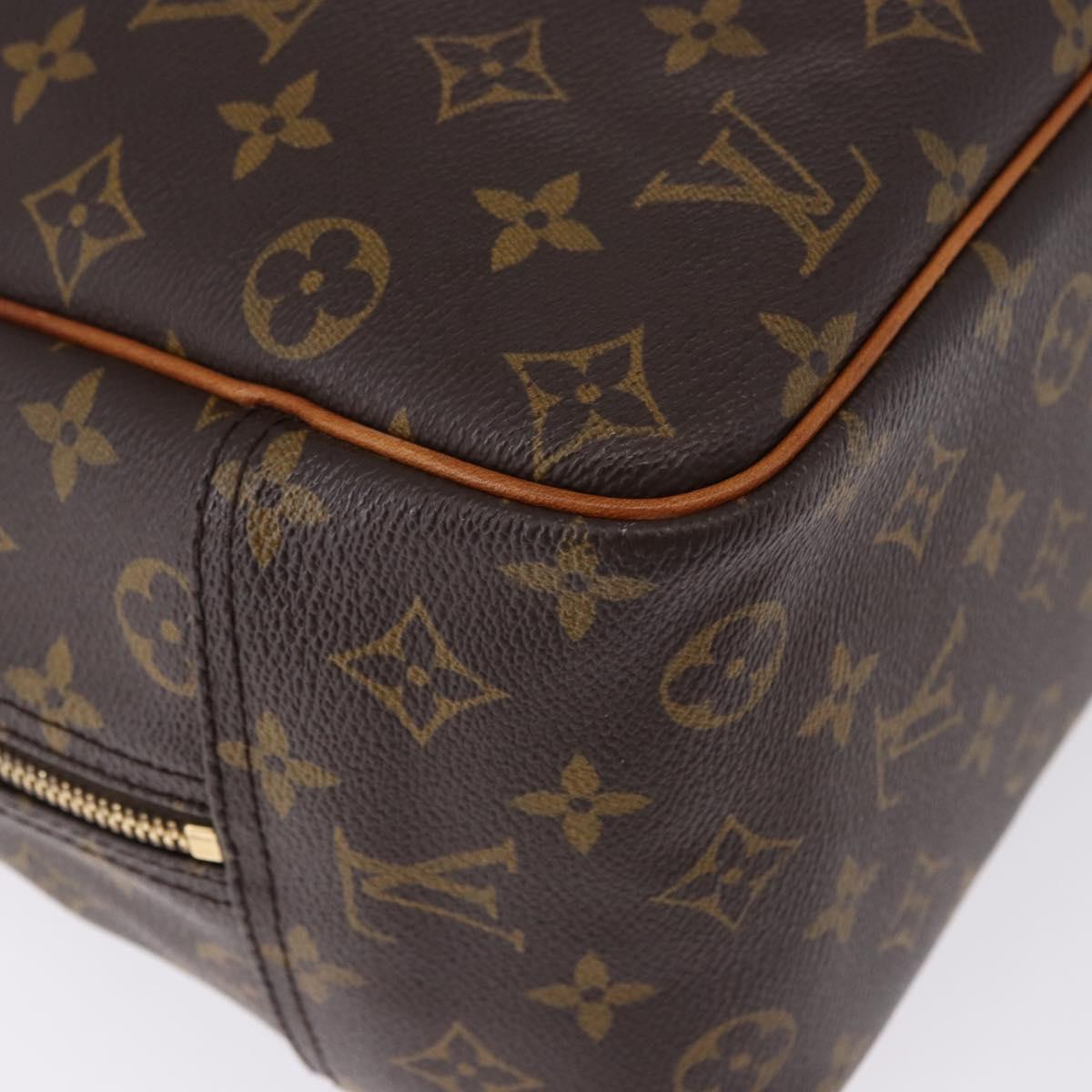 LOUIS VUITTON Monogram Deauville Hand Bag M47270 LV Auth 191279