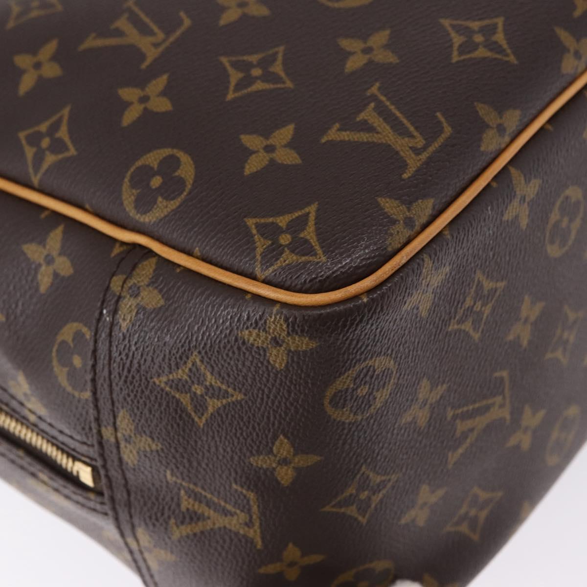 LOUIS VUITTON Monogram Deauville Hand Bag M47270 LV Auth 191279