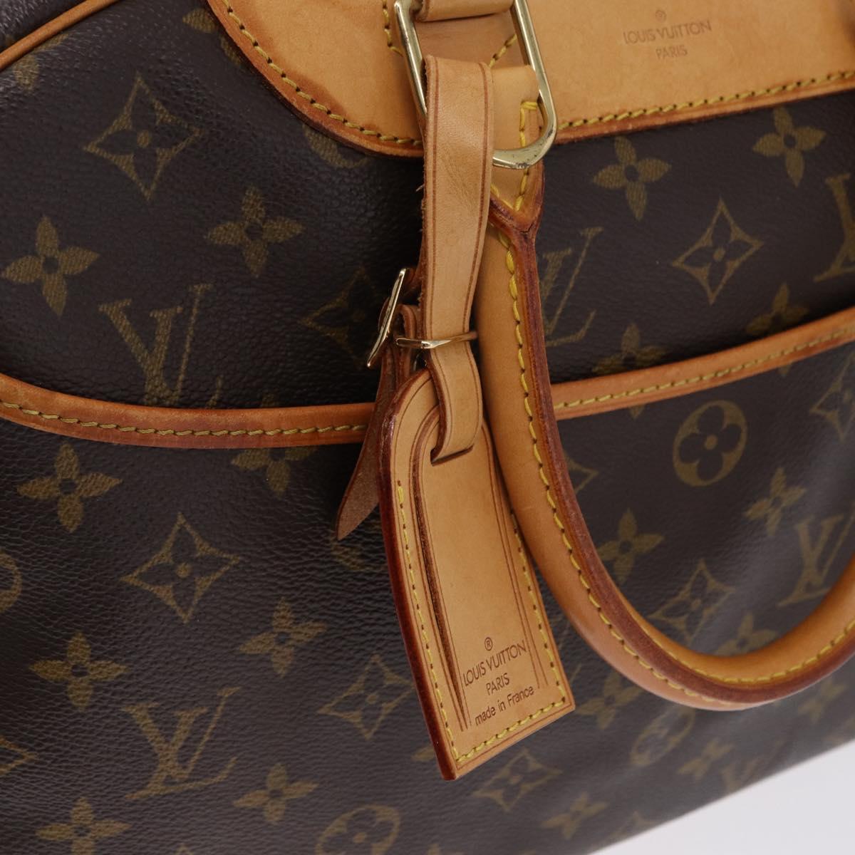 LOUIS VUITTON Monogram Deauville Hand Bag M47270 LV Auth 191279