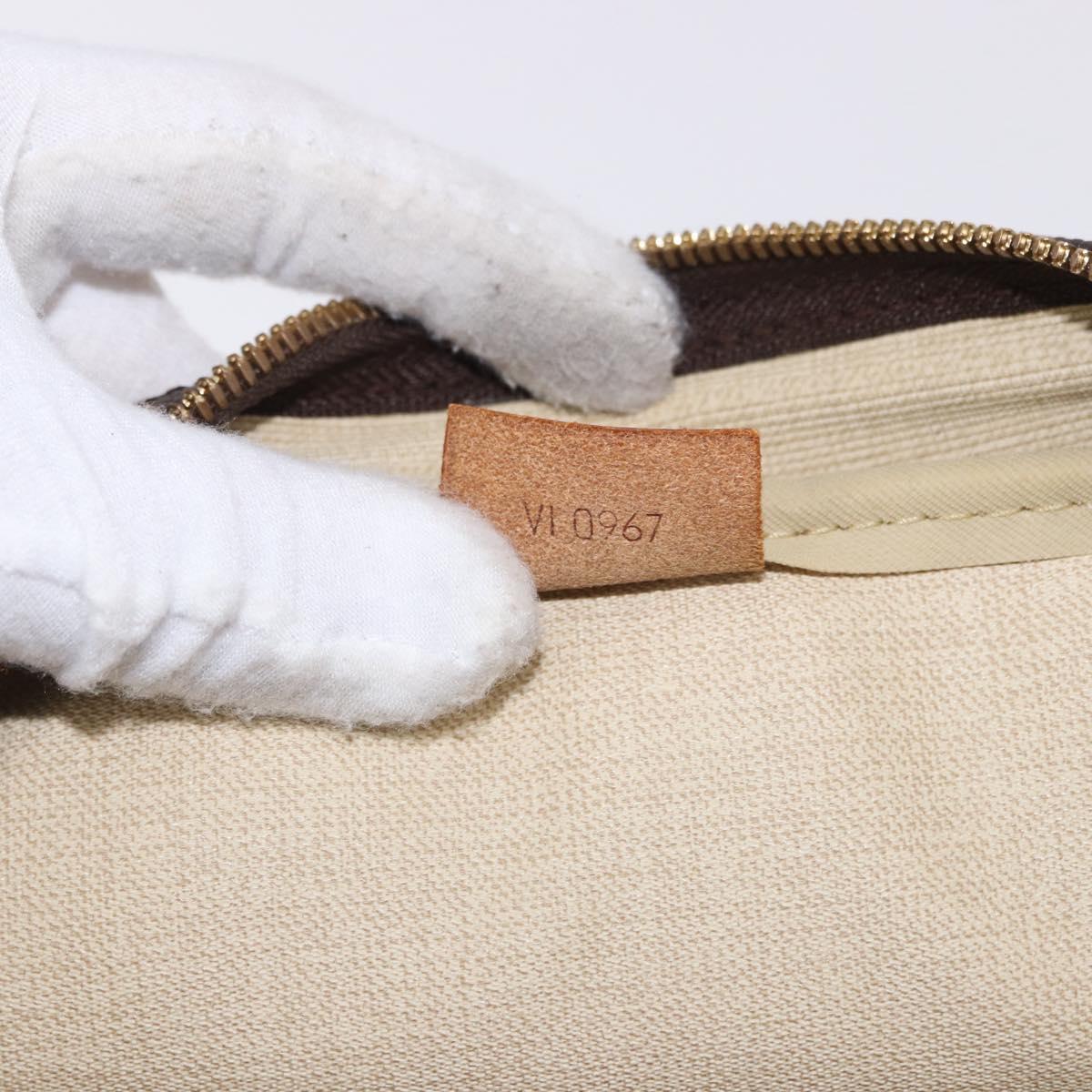 LOUIS VUITTON Monogram Deauville Hand Bag M47270 LV Auth 191279