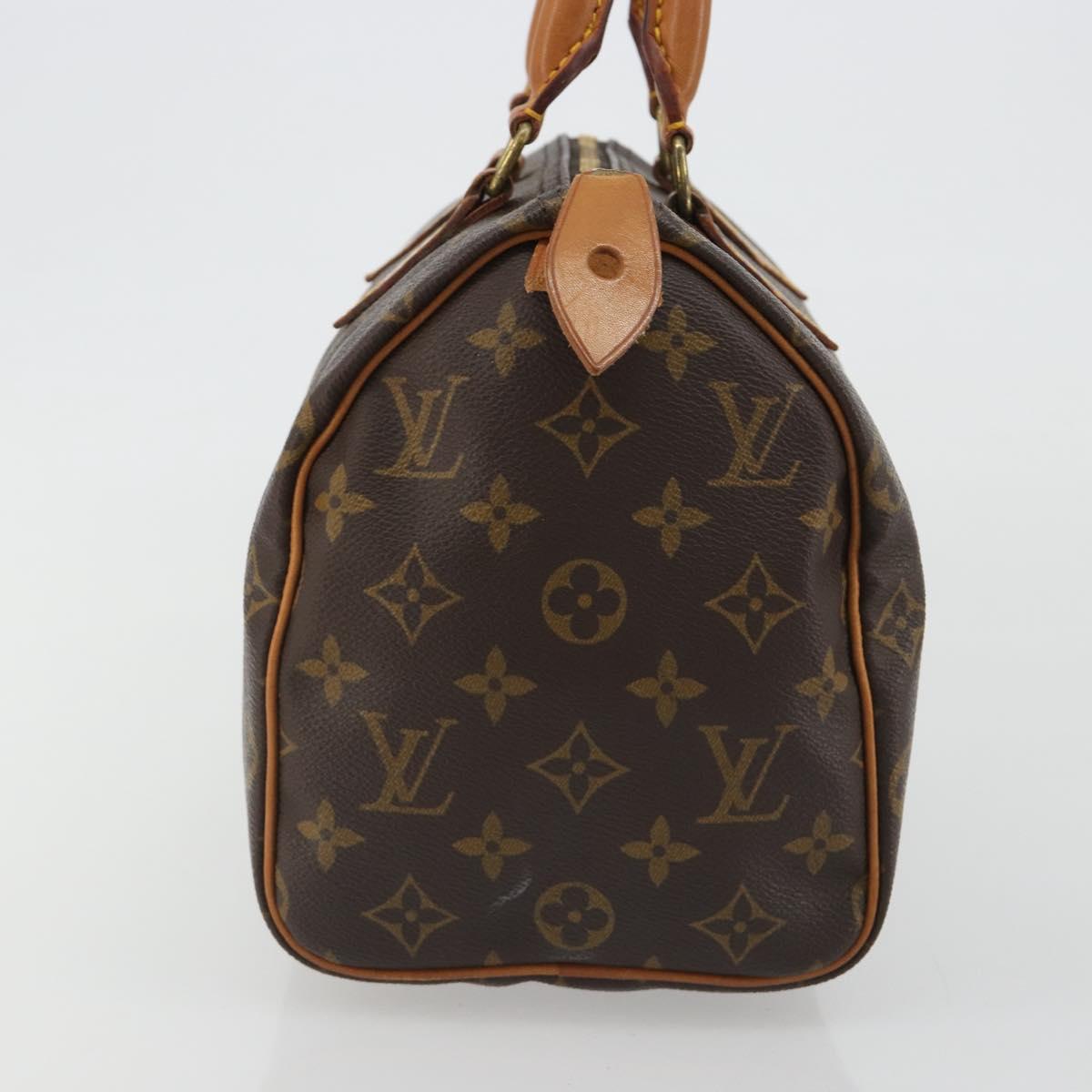 LOUIS VUITTON Monogram Speedy 25 Hand Bag M41528 LV Auth 191282