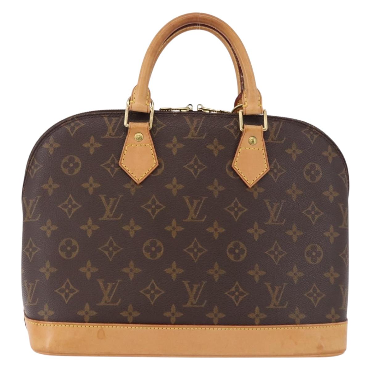 LOUIS VUITTON Monogram Alma Hand Bag M51130 LV Auth 191283A