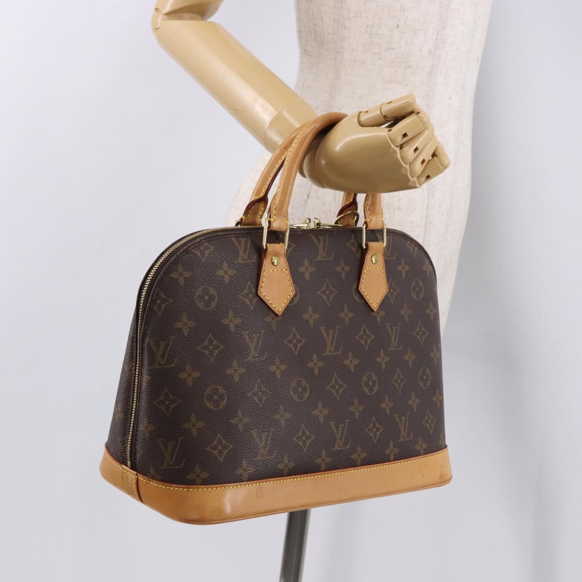 LOUIS VUITTON Monogram Alma Hand Bag M51130 LV Auth 191283A