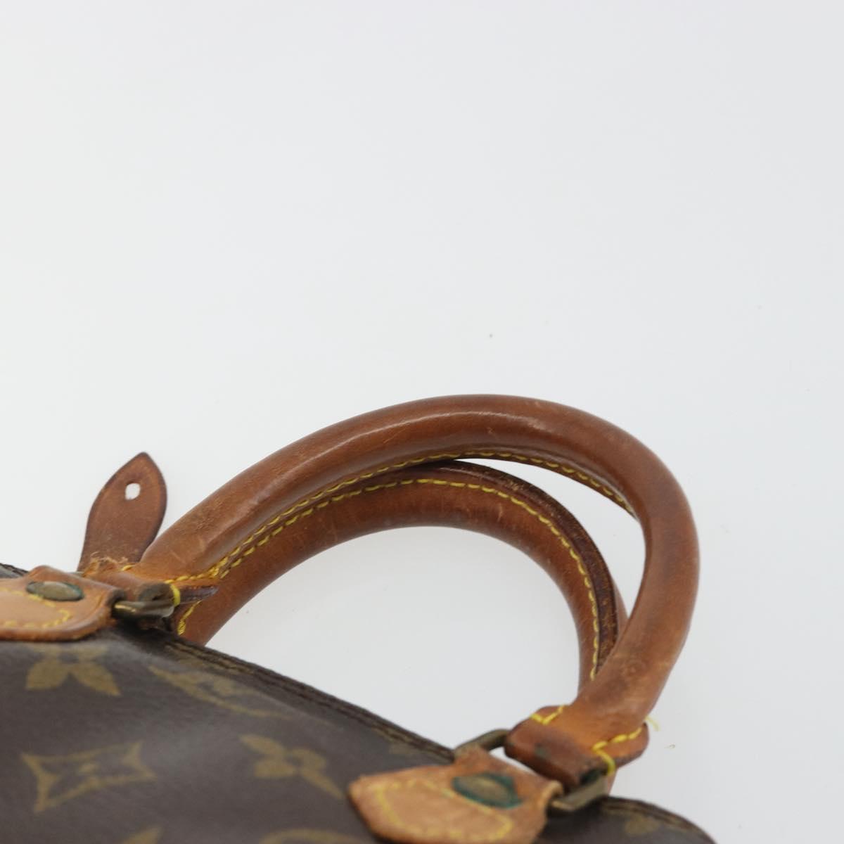 LOUIS VUITTON Monogram Mini Speedy Hand Bag M41534 LV Auth 191286
