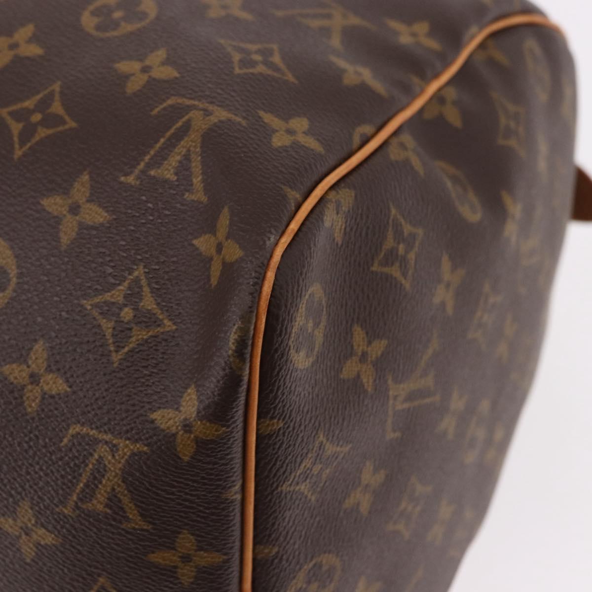 LOUIS VUITTON Monogram Keepall 45 Boston Bag M41428 LV Auth 191288V