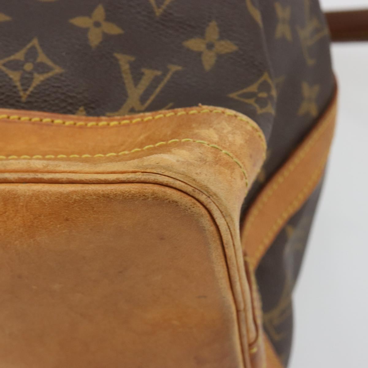 LOUIS VUITTON Monogram Noe Shoulder Bag M42224 LV Auth 191293