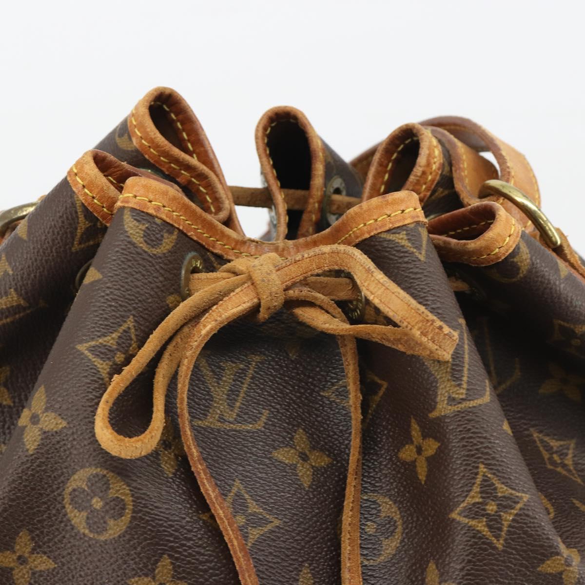 LOUIS VUITTON Monogram Noe Shoulder Bag M42224 LV Auth 191293