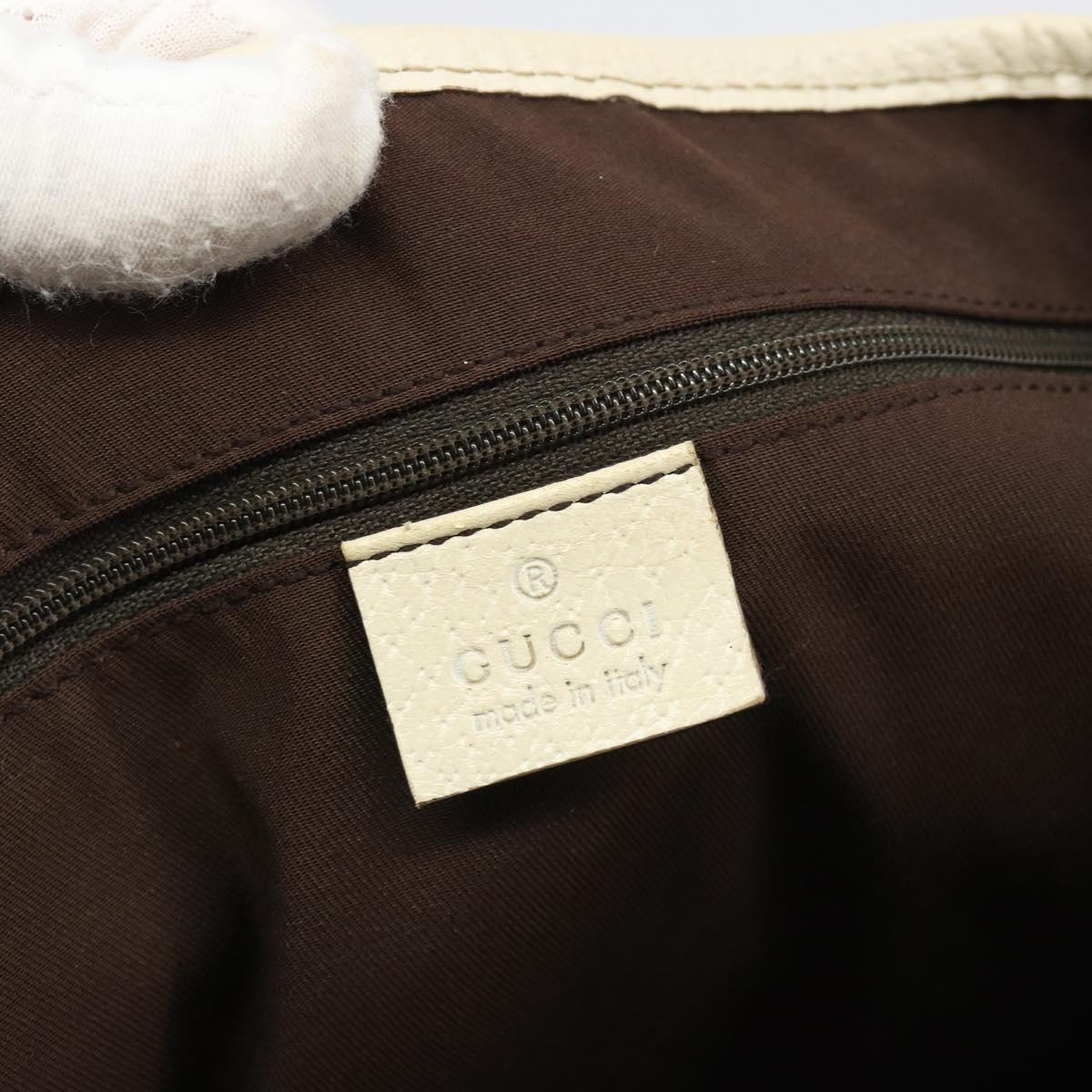 GUCCI GG Canvas Princi Tote Bag Beige Gold 163805 Auth 191309V