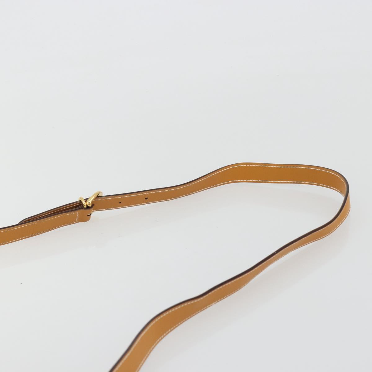 GUCCI Micro GG Supreme Shoulder Bag PVC Beige Gold 001 115 1036 Auth 191318