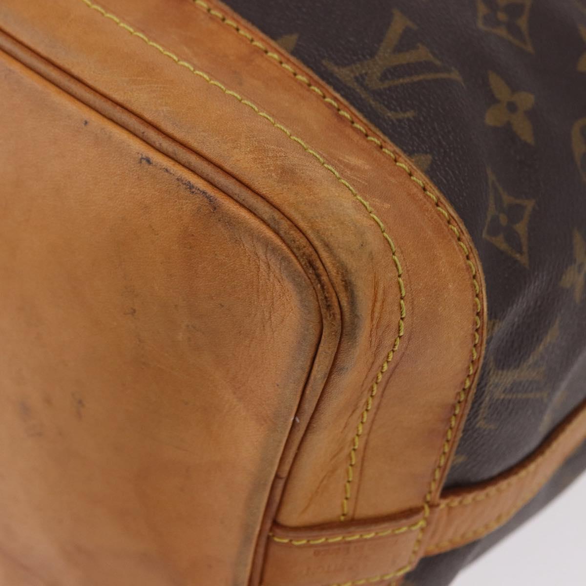 LOUIS VUITTON Monogram Noe Shoulder Bag M42224 LV Auth 191319