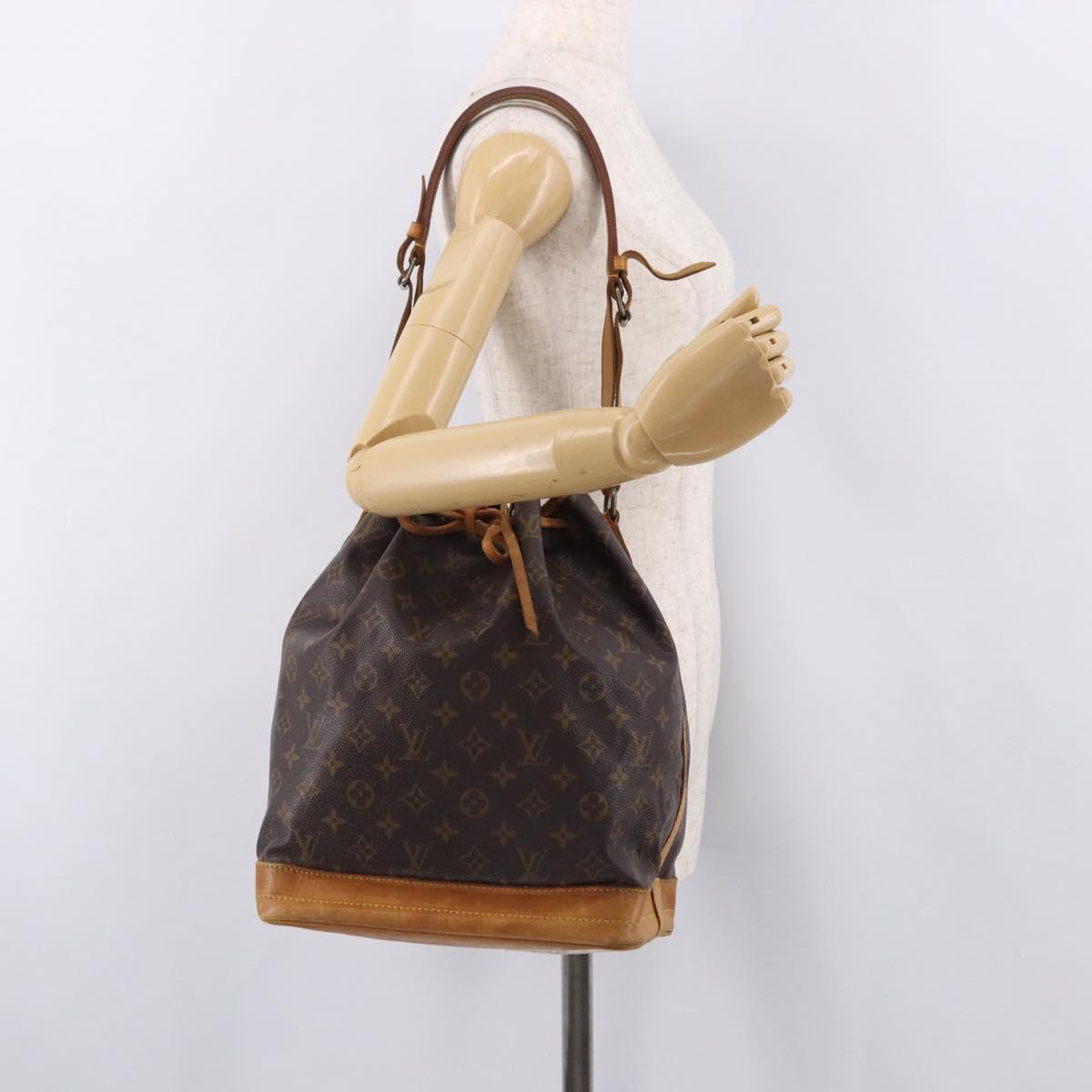 LOUIS VUITTON Monogram Noe Shoulder Bag M42224 LV Auth 191319