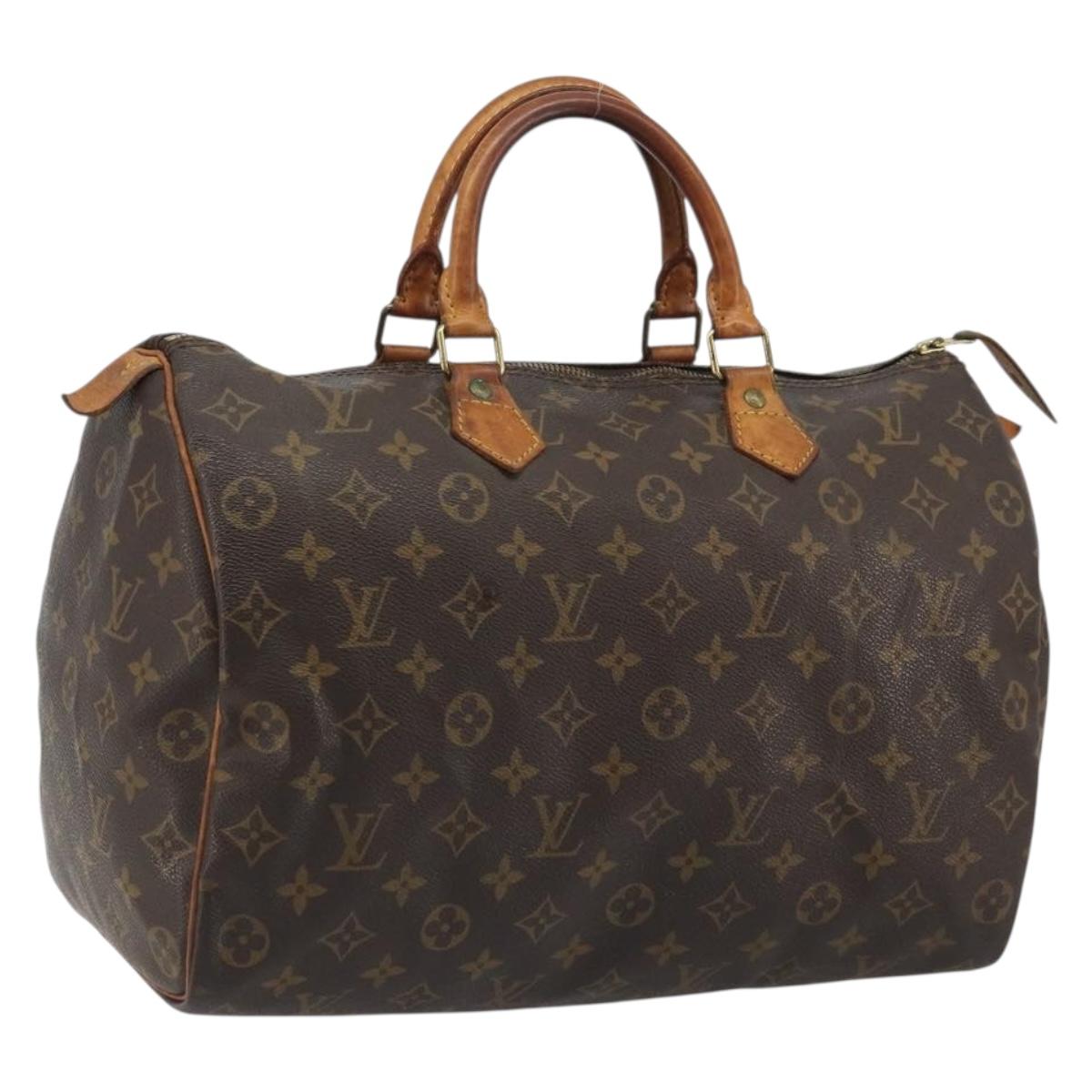 LOUIS VUITTON Monogram Speedy 30 Hand Bag M41526 LV Auth 191321