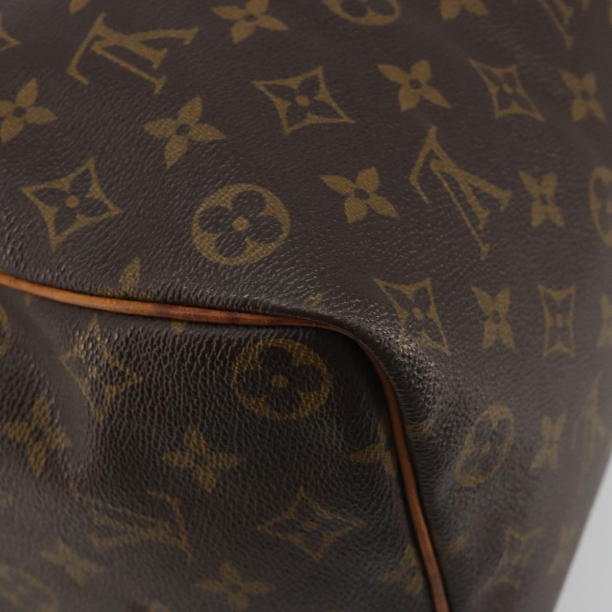 LOUIS VUITTON Monogram Speedy 30 Hand Bag M41526 LV Auth 191321