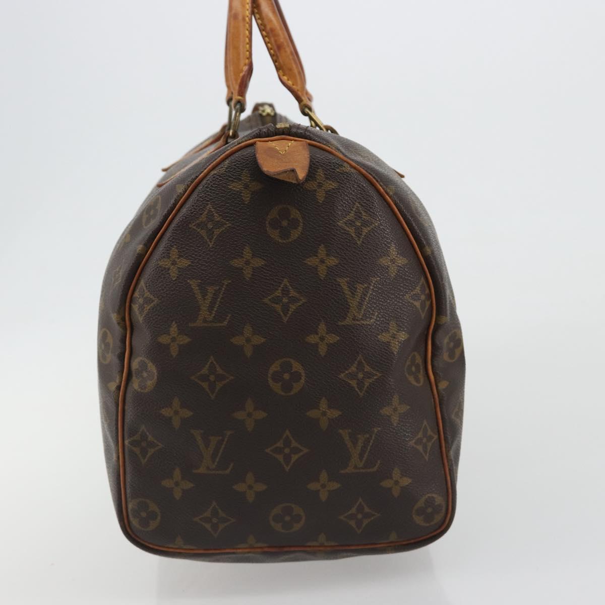 LOUIS VUITTON Monogram Speedy 30 Hand Bag M41526 LV Auth 191321
