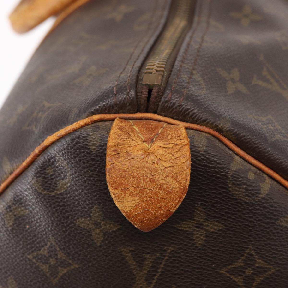 LOUIS VUITTON Monogram Keepall 50 Boston Bag M41426 LV Auth 191322