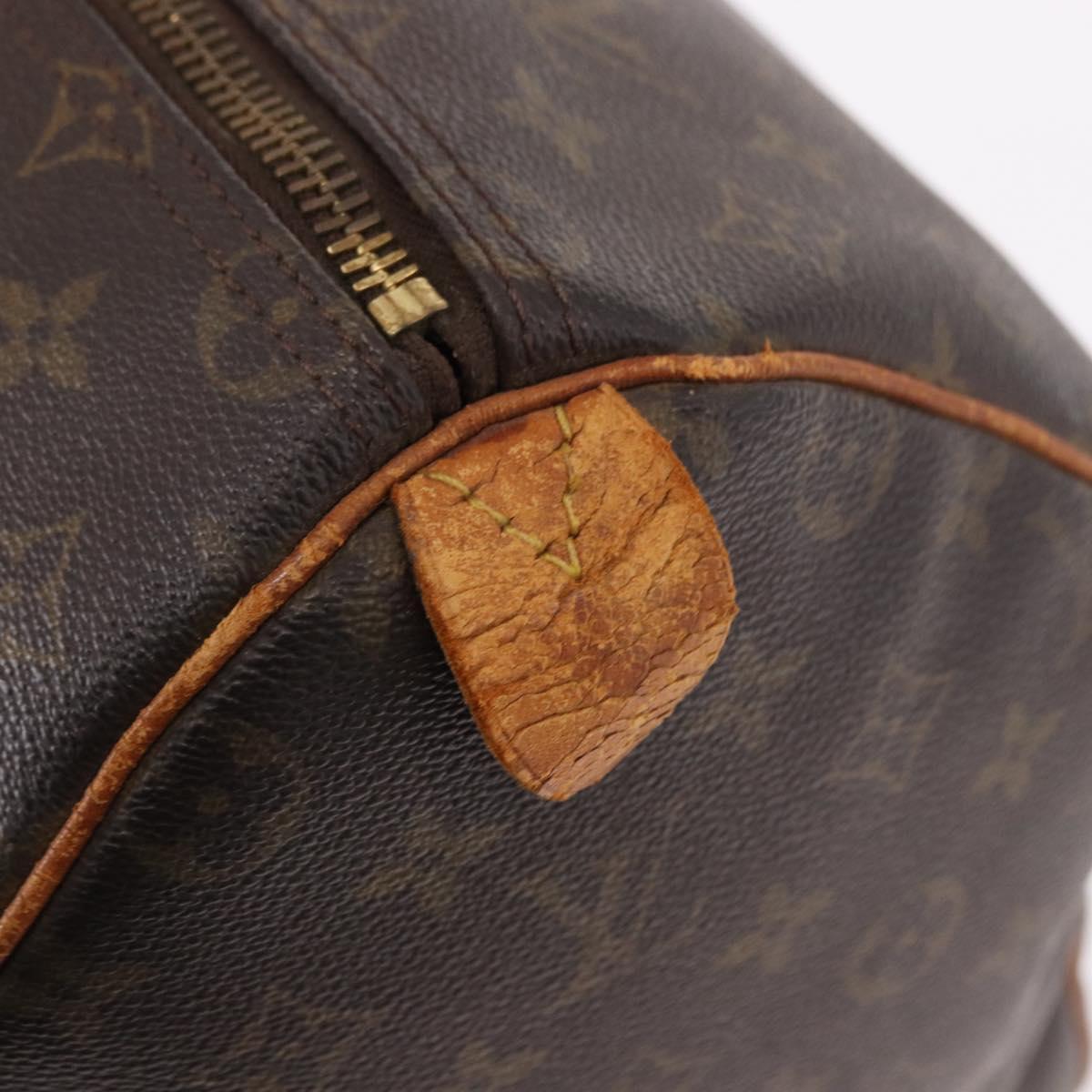 LOUIS VUITTON Monogram Keepall 50 Boston Bag M41426 LV Auth 191322