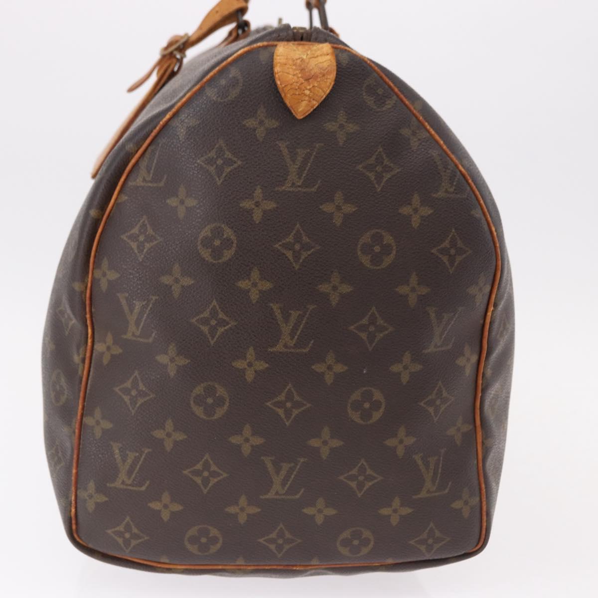 LOUIS VUITTON Monogram Keepall 50 Boston Bag M41426 LV Auth 191322