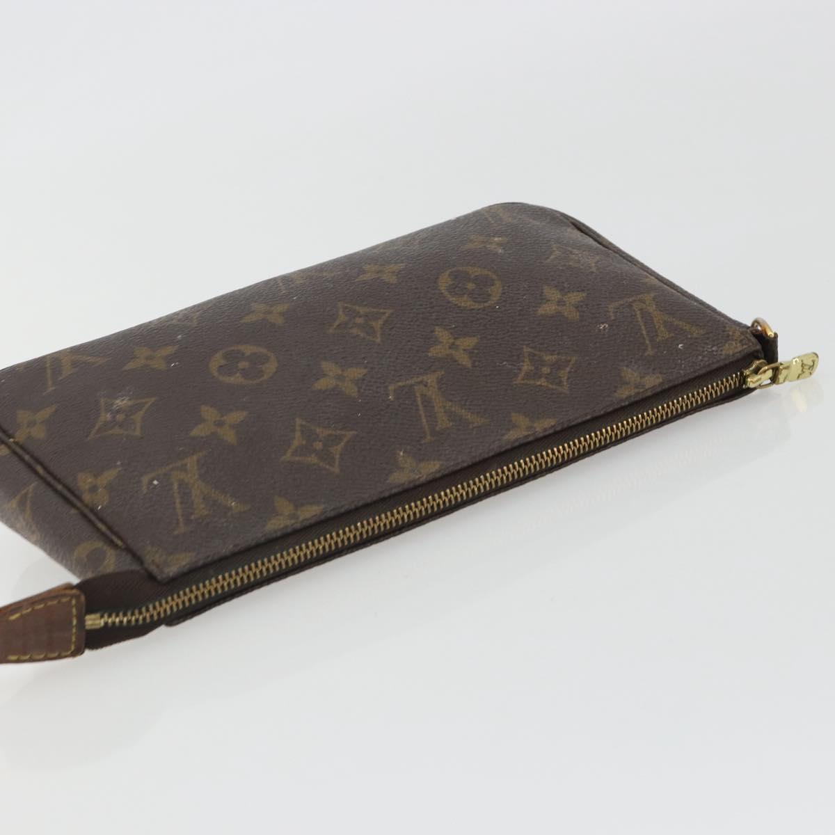 LOUIS VUITTON Monogram Pochette Accessoires Pouch M51980 LV Auth 191325